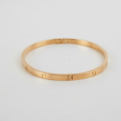 Cartier Small Model Love Bracelet Size 19