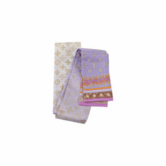 Louis Vuitton Bandeau Twilly Silk Purple