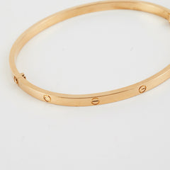 Cartier Small Model Love Bracelet Size 19