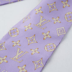 Louis Vuitton Bandeau Twilly Silk Purple