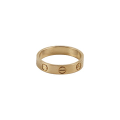 Cartier Wedding Ring Band Love Ring Gold Size 50