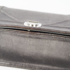 Dior Medium Diorama Metallic Grey