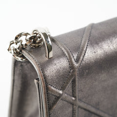 Dior Medium Diorama Metallic Grey