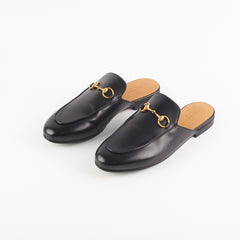 Gucci Princetown Leather Mules Size 37
