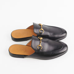 Gucci Princetown Leather Mules Size 37