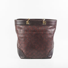 Gucci Guccissima Monogram Brown Tote Bag
