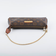 Louis Vuitton Monogram Eva Clutch Crossbody Bag