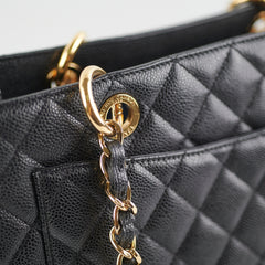 Chanel Grand Shopping Tote GST Caviar Black Tote