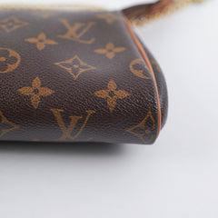 Louis Vuitton Monogram Eva Clutch Crossbody Bag