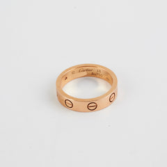 Cartier Love Wedding Band 1 Daimond Size 48