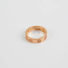 Cartier Love Wedding Band 1 Daimond Size 48