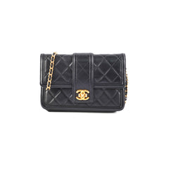 Chanel Elegant Woc Lambskin Black