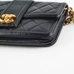 Chanel Elegant Woc Lambskin Black