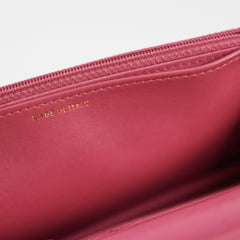 Chanel Wallet On Chain WOC Pink