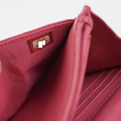 Chanel Wallet On Chain WOC Pink