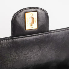 Chanel Vintage Patent Black Flap Bag