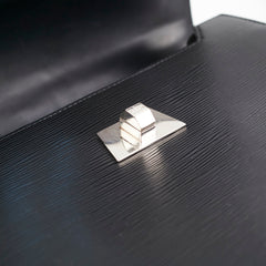 Louis Vuitton Epi Shoulder Bag Black