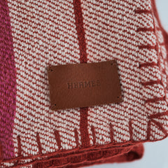 Hermes H Bayadere Poncho Blanket