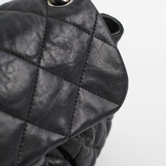 Chanel Black Matelasse Chain Shoulder Bag