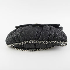 Chanel Black Matelasse Chain Shoulder Bag