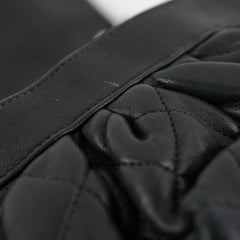 Chanel Black Matelasse Chain Shoulder Bag