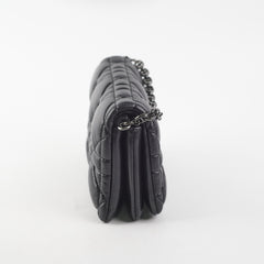 Dior Caro Macrocannage Mini So Black