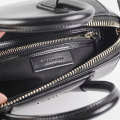 Givenchy Antigona Small Shiny Black Bag