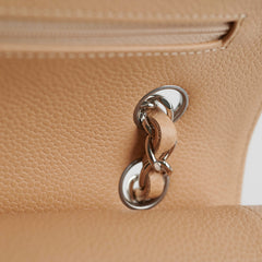 Chanel Classic Flap Caviar Medium Beige - Microchipped 2022