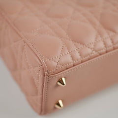 Christian Dior Lady Dior Small Blush with Twilly