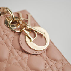 Christian Dior Lady Dior Small Blush with Twilly
