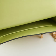 Hermes Mini Verrou Chaine Mysore R9 Jaune Bourge - Z Stamp