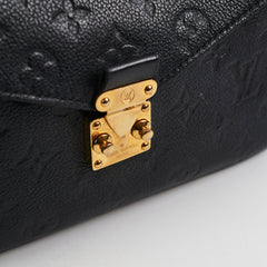 Louis Vuitton Pochette Metis Empreinte Black
