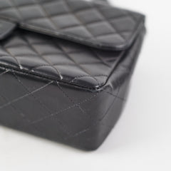 Chanel Vintage Top Handle Bag Lambskin Black