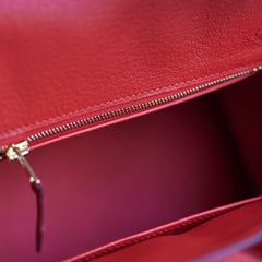 Hermes Birkin 25 Togo Rogue De Coeur - D Stamp