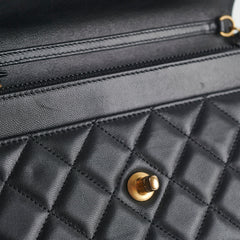 Chanel Lambskin Pearl Crush Woc Black (Microchip)