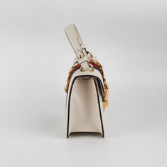 Gucci Small White Sylvie Top Handle
