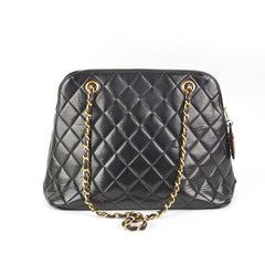 Chanel Dome Black Shoulder Bag
