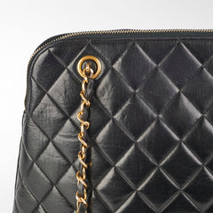 Chanel Dome Black Shoulder Bag