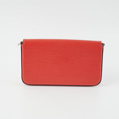 Louis Vuitton Felicie Pochette Epi Red