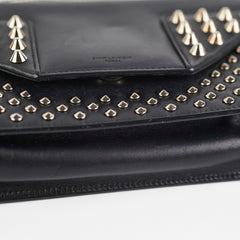 Saint Laurent Black Studded Crossbody Bag