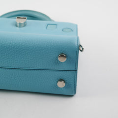 Dior Mini Diorever Tote Blue