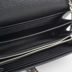 Gucci Dionysus Wallet On Chain Black