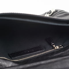 Balenciaga City Clutch Black Iridescent