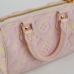 Louis Vuitton Nano Speedy Pink