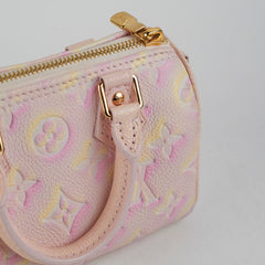 Louis Vuitton Nano Speedy Pink