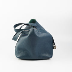 Hermes Picotin 22 Clemence Vert Cypres Stamp C (2018)