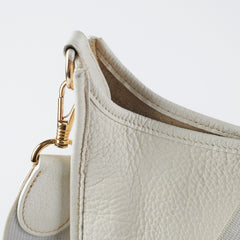 Hermes Evelyn 29 White Stamp E Square