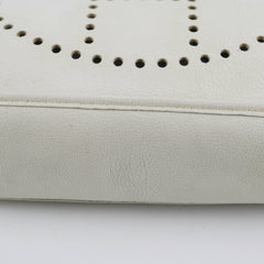 Hermes Evelyn 29 White Stamp E Square