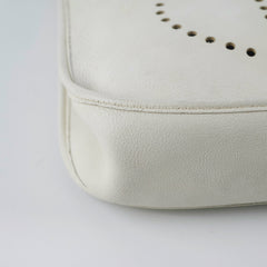 Hermes Evelyn 29 White Stamp E Square