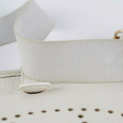 Hermes Evelyn 29 White Stamp E Square